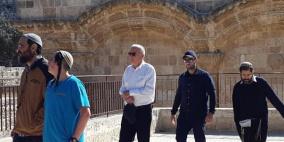  وزير اسرائيلي يقتحم الاقصى