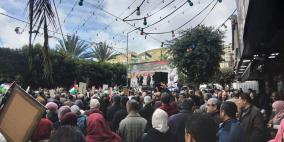 نابلس تحيي يوم الأسير بمسيرة ومهرجان مركزي