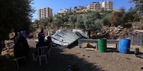 هدم غرفة سكنية وأربعة بركسات في بيت لحم