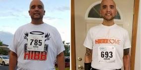 يخسر 200 كيلوغرام من وزنه بفضل الجري