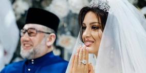 بالصور: أول صور لملكة الجمال وملك ماليزيا