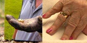 تستعيد خاتم زواجها بعد 50 عاماً من ضياعه