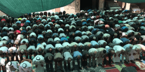 للمرة الثالثة: صلاة الجمعة في صور باهر رفضا لهدم منازلهم