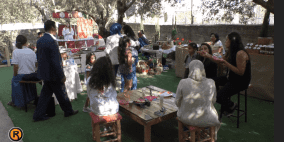 البيرة:  الحاكورة..معرض لتذوق منتجات صحية وطبيعية