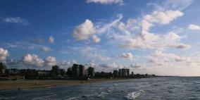 حالة الطقس: غائم جزئي والحرارة حول معدلها السنوي العام