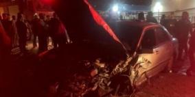 9 إصابات بحادث طرق في باقة الغربية