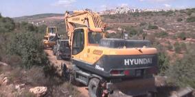  بؤرة استيطانية جديدة .. الاحتلال يجرف 30 دونما شرق الخليل