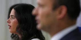 شاكيد ترفض توقيع تعهد بعدم الانضمام لحكومة برئاسة غانتس