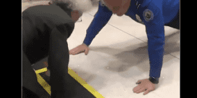 شاهد.. مسنة تجتاز "تحدي الضغط" في عمر الـ "84" عاماً