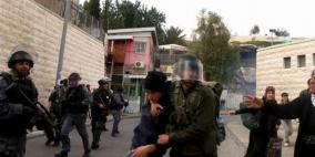 قوات الاحتلال تعتقل 7 شبان من شارع الواد بالقدس المحتلة 