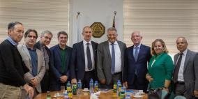 وفد رفيع من بريشيا الايطالية يزور جامعة القدس