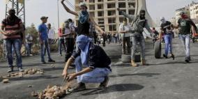 البيرة: إصابات خلال التضامن مع غزة