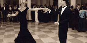 فستان ارتدته الأميرة ديانا خلال رقصة للبيع في مزاد