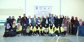 غزة: القدس المفتوحة تُتوج بلقب بطولة الجامعات للكرة الطائرة للفتيات