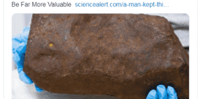 رجل احتفظ بصخرة لسنوات "دون علمه" أنها أغلى من الذهب