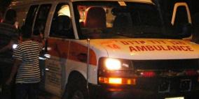 8 اصابات في حادث سير بالعيزرية