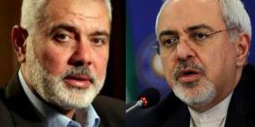 هنية يهاتف وزير الخارجية الإيراني جواد ظريف