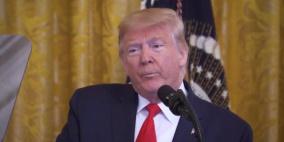 شاهد: ترامب ينشر خريطة للدولتين الفلسطينية والإسرائيلية 