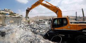 الاحتلال يهدم أساسات منزل لشخص من ذوي الإعاقة في القدس