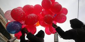  قرار بوقف إطلاق البالونات الحارقة والمتفجرة من غزة