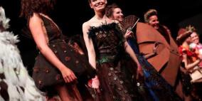 بلجيكا: عرض لأثواب من الشوكولاته