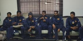 وصول بعثة منتخب سيريلانكا للسلة الى فلسطين لملاقاة الفدائي