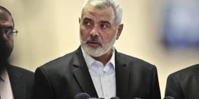 هنية: لا صحة إطلاقاً أنني لن أعود إلى قطاع غزة 