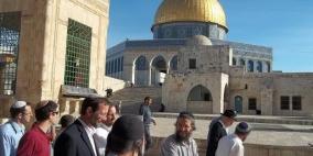 83 مستوطنا يقتحمون ساحات المسجد الأقصى