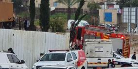 مصرع رضيعة بعد نشوب حريق في مدينة رهط بالنقب