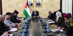 اشتية يترأس اجتماعا لقادة الأجهزة الأمنية لتنفيذ قرار القيادة