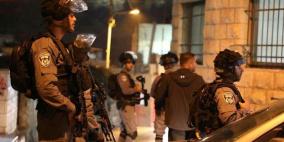 الاحتلال يعتقل 4 شبان من القدس المحتلة