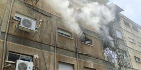 حيفا: نشوب حريق داخل شقة سكنية