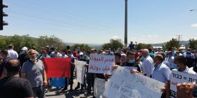 نحف: تظاهرة غاضبة ضد هدم المنازل واعتقال شاب