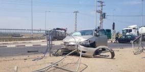 إغلاق شارع عكا- صفد قرب مفرق المكر بسبب حادث طرق