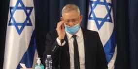 غانتس في الحجر الصحي بعد مخالطته مصاب بكورونا 