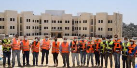 مدير عام التعاون تتفقد سير العمل في مشروع سكن الرياض للطالبات