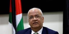 عريقات: الرادع لوقف جرائم الاحتلال هو المحاسبة والعقوبات من المجتمع الدولي