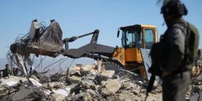 الاحتلال يهدم منزلا في سلوان و8 بركسات شرق رام الله