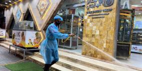 تسجيل حالة وفاة و80 إصابة جديدة بفيروس كورونا في غزة