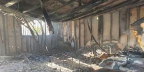 إحراق روضة أطفال في قرية حورة