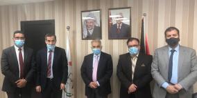 وفد من مؤسسة فاتن يجتمع مع المستشار عيسى أبو شرار