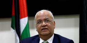 عريقات: الفصائل ستنجز الوحدة رغم التهديدات الأميركية والإسرائيلية