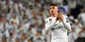 إصابة لاعب ريال مدريد بشق في عظام الساق 