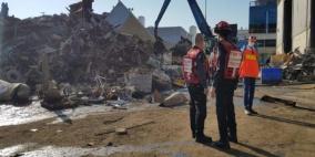 قتيلان بانفجار في مصنع بأسدود