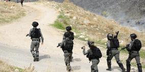 رام الله: إصابة 3 مواطنين بالرصاص المطاطي والعشرات بالاختناق