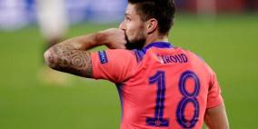 ميلان ينوي ضم جيرو من تشيلسي بسبب إصابة إبراهيموفيتش