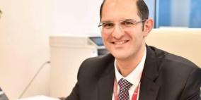 محمود الشوا يباشر أعماله مديراً عاماً لبنك فلسطين 