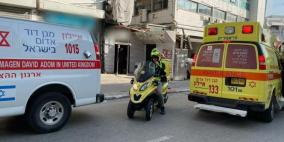 مصابان بحالة خطيرة في حادثي عمل