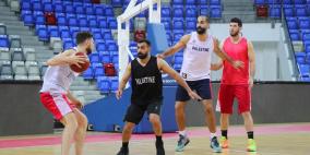 "سلة الفدائي" يواصل تحضيراته لمباراة كازاخستان في تصفيات آسيا