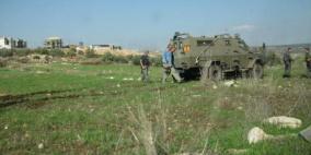 الاحتلال يمنع مزارعين من حراثة أراضيهما في سلفيت